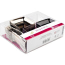 طقم تقديم مقبلات وعاء+صحن+ادوات  بلاستيك صغيرة  سابرت سعة ٥٤ قطعة