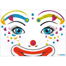 NEW Herma FACE ART Sticker Clown Lotta- Pack of 1