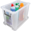 NEW Whitefurze 18.5L Allstore Transparent Storage Box with Lid 40 x 26 x 29 CM