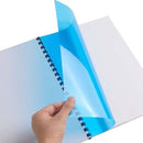 Bindermax Transparent Color Binding Covers 200 mic - A4