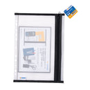 NEW Herma Universal Zipper Pouch A4 with Filing Tabs - Black