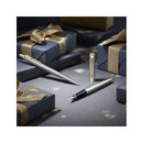 Parker Jotter Stainless Steel Chrome Color Trim GT Fountain Pen + Ballpoint Pen in a Gift Box