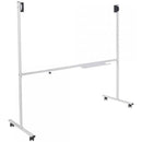 ROCADA ECO-LINE Revolving Mobile Whiteboard Stand with Wheels  (Use with Aluminium Framed Boards 120 to 200cm Width) - Grey