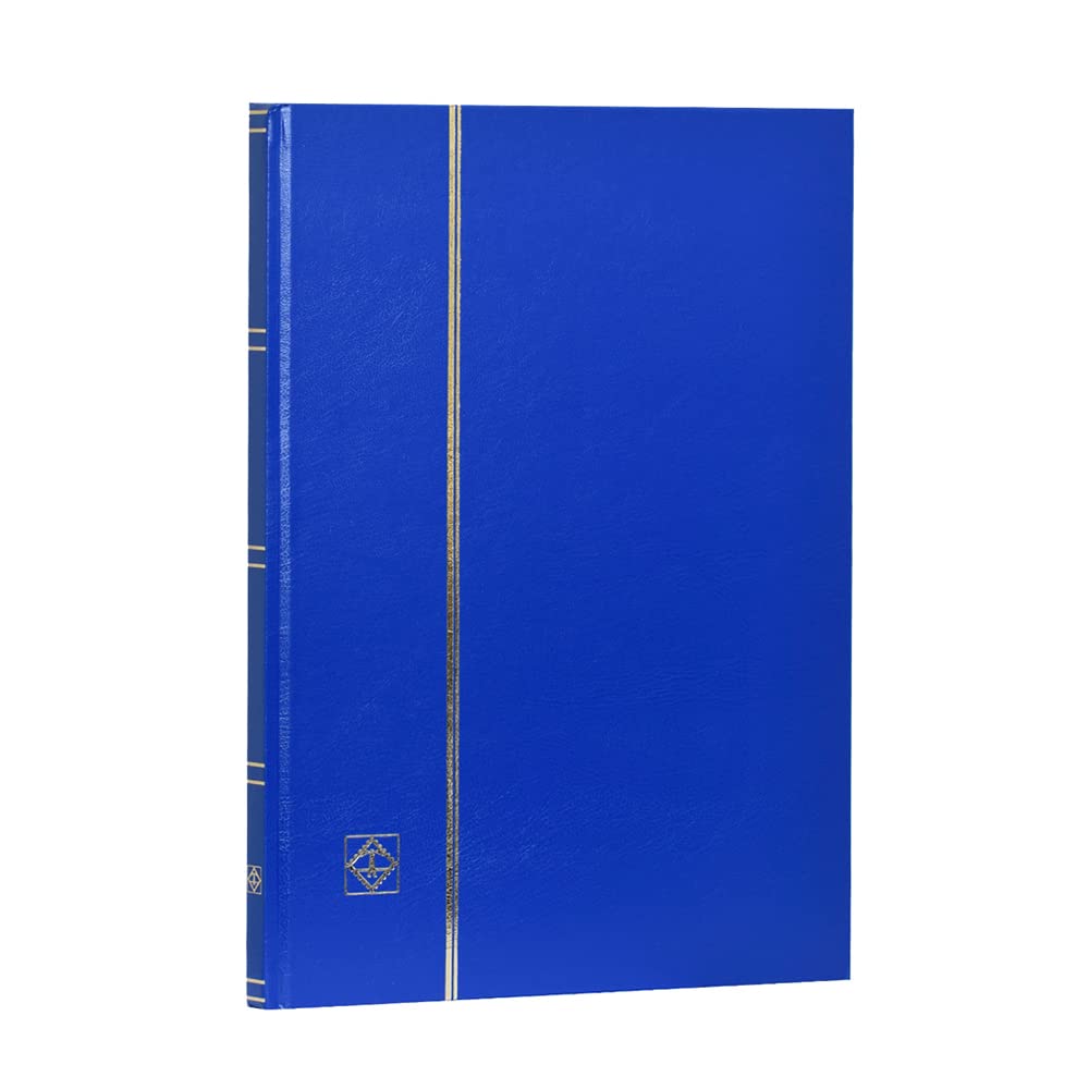 Prophila Stamp Collectors Album - 60 Zwarte Pagina's In Heritage Design