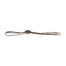Dasco Formal Laces Waxed Round Thin 2mm - Brown 75cm