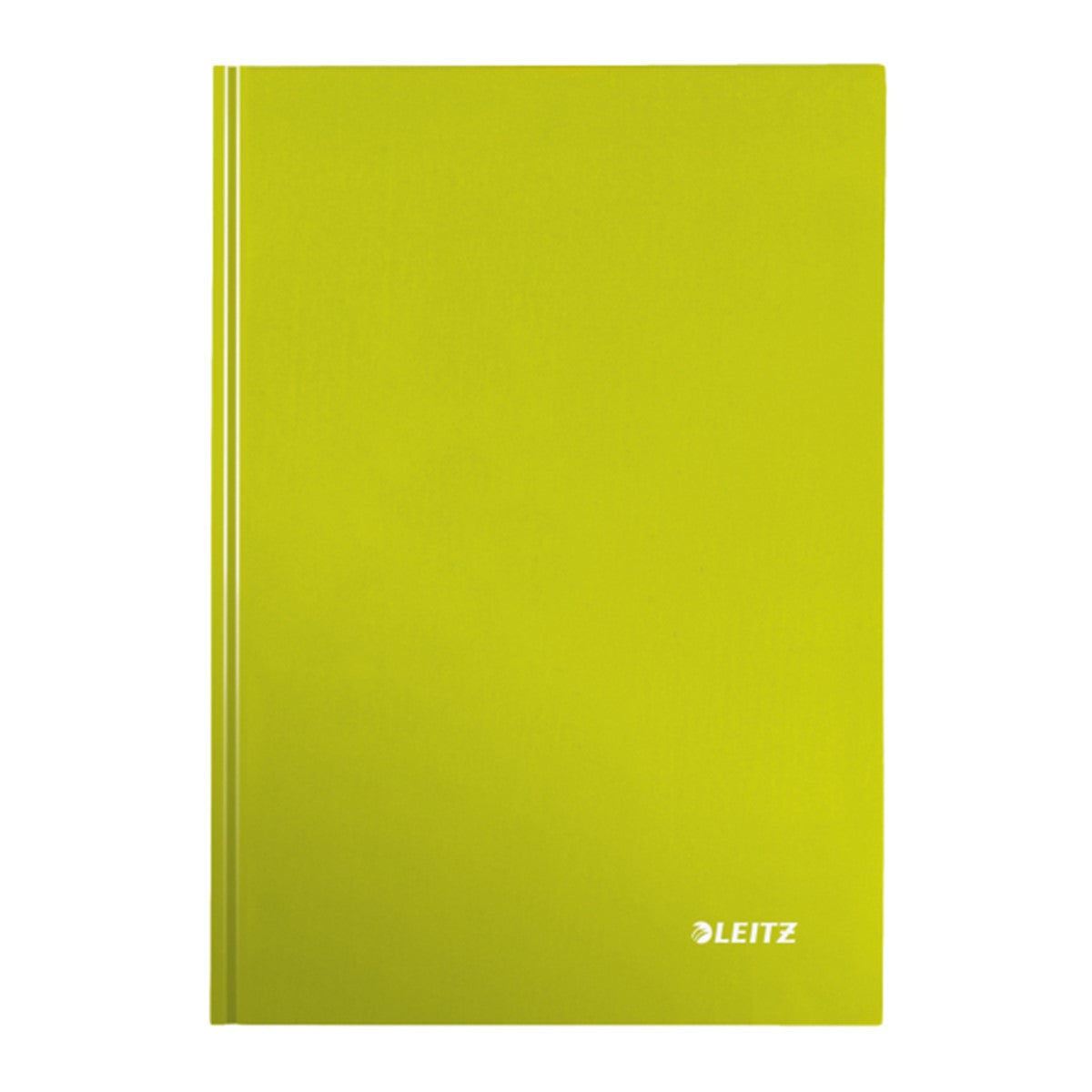 Leitz WoW Hardcover Lined 80 Sheets Notebook A4 - Lime Green