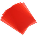 Bindermax Transparent Color Binding Covers 200 mic - A4