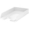 Esselte VIVIDA Letter Tray Glossy Plastic Stackable 25x35x6cm - A4
