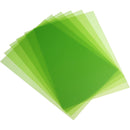 Bindermax Transparent Color Binding Covers 200 mic - A4