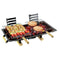 Special Offer Vintage Portable All Steel Hibachi Grill 25x43x24cm