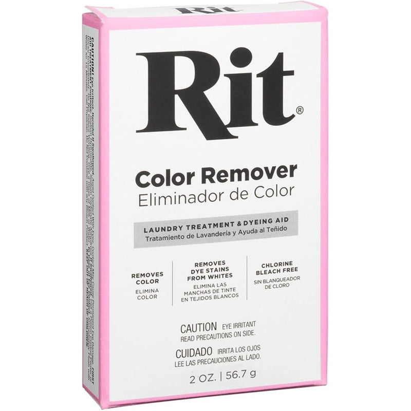 NEW Rit Dye Color Remover Powder Laundry Treatment & Dyeing Aid 56.7g