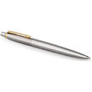 Parker Jotter Stainless Steel Chrome Color Trim GT Fountain Pen + Ballpoint Pen in a Gift Box