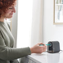 NEW X-ACTO Mighty Mite Electric Pencil Sharpener, Black/Silver