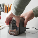 NEW X-ACTO Mighty Mite Electric Pencil Sharpener, Black/Silver