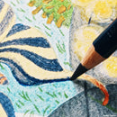 Derwent Inktense Permanent Watercolour Pencils 4mm Premium Core Water-Soluble Ideal for Colouring Painting and Crafting Professional Quality - Tin Set