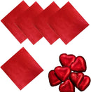 Foil Chocolate Candy Wrappers Colored Square 4"x4" - Pack of 100 Sheets