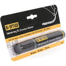 Bi-Office Inkstring XL Whiteboard Marker with Gel Ink and 3mm Round Tip - Black