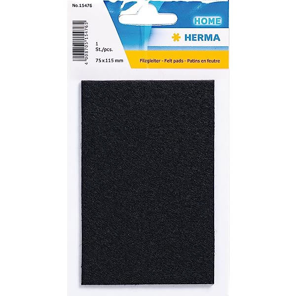 NEW Herma Protective Felt Pad 75x115x3mm  - Pack of 1