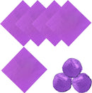 Foil Chocolate Candy Wrappers Colored Square 4"x4" - Pack of 100 Sheets