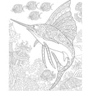 Dreamland Publications Ocean Adult Coloring Book - 30 Sheets
