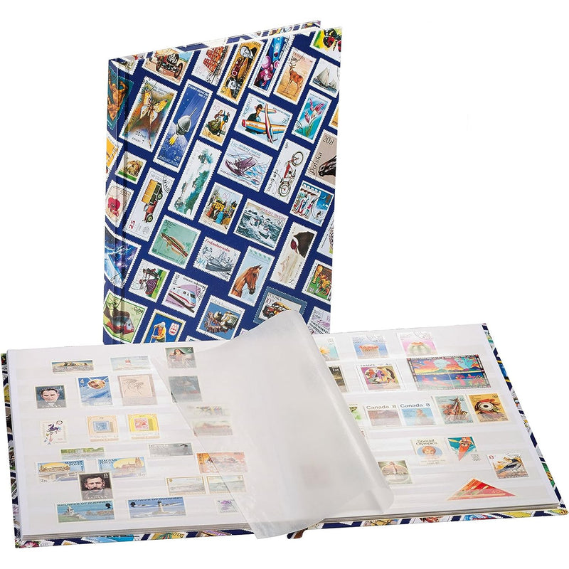NEW Leuchtturm Basic Stockbook Hobby Stamp Album 16 Pages White - A4