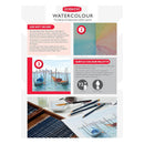 Derwent Watercolour Pencils Painting & Drawing Ideal for Blending & Layering Wax-Based Professional Quality - Tin Set