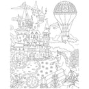 Dreamland Publications Fantasy Adult Coloring Book - 30 Sheets