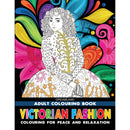 Dreamland Publications Victorian Fashion Adult Coloring Book - 30 Sheets