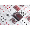 NEW Bicycle® Metalluxe Red Foil Back Playing Cards