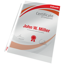 A4 U جيب شفافيات مثقبة سميكة ازلته بريميوم حرف