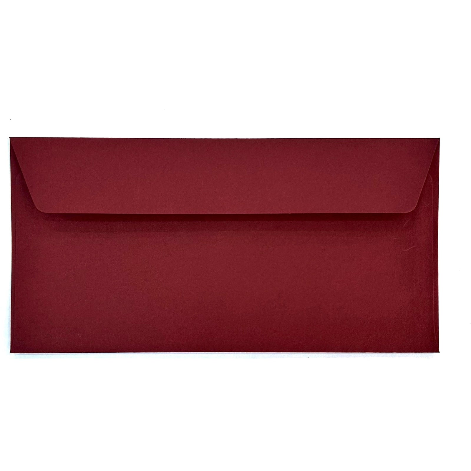 NEW Favini Burano Bordeaux Premium 90g Peel & Seal Envelopes 110x220mm - Pack of 25