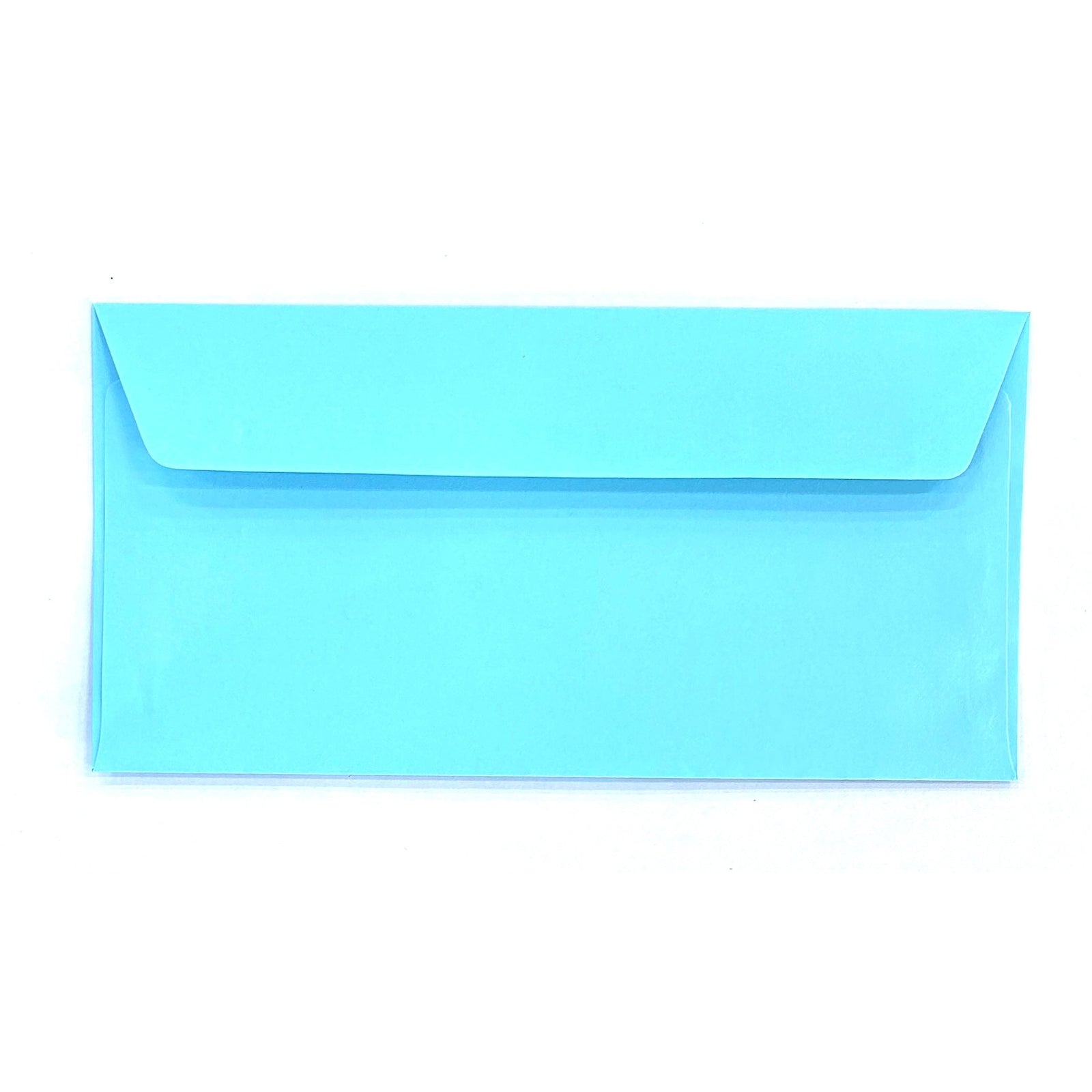 NEW Favini Burano Sky Blue Premium 90g Peel & Seal Envelopes 110x220mm - Pack of 25