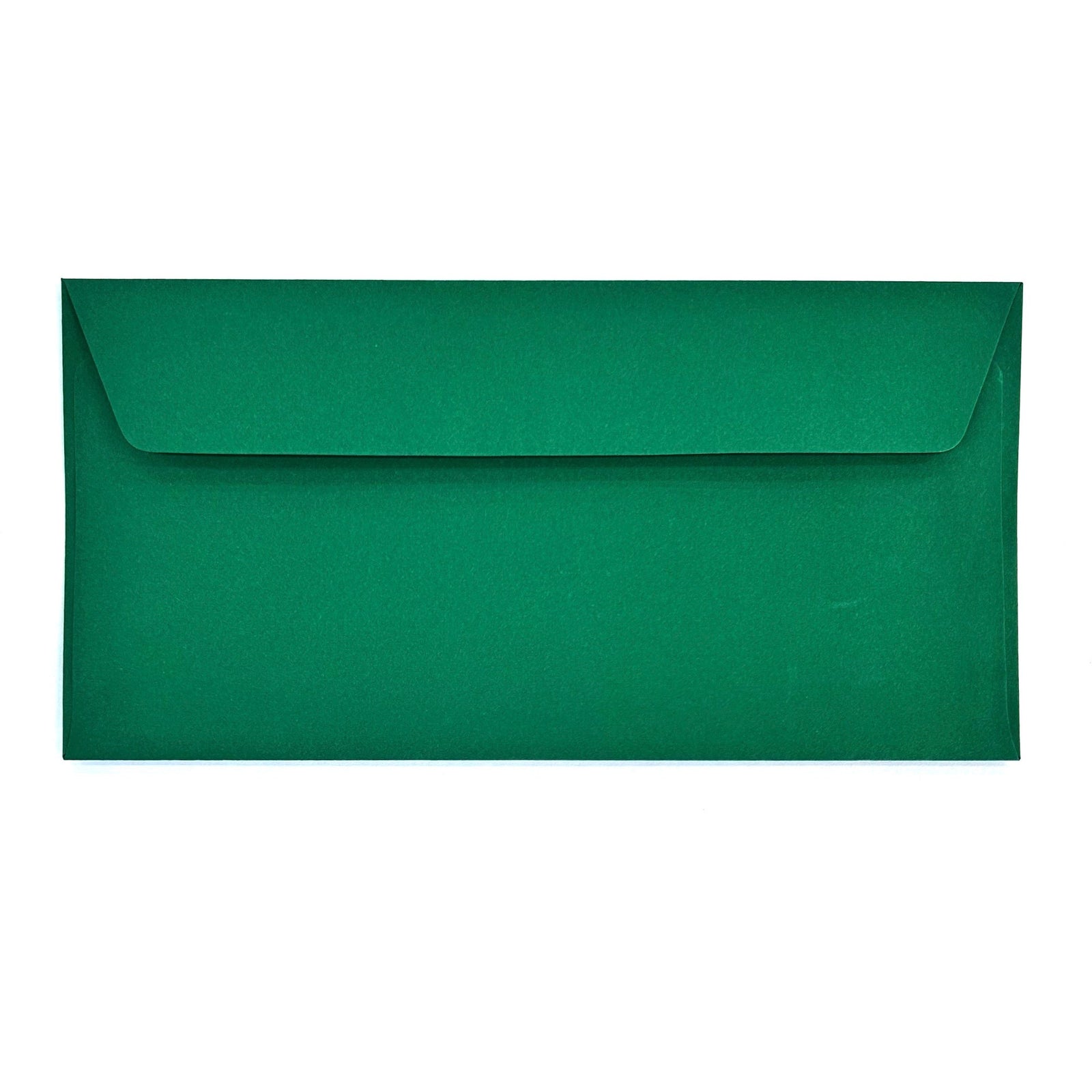 NEW Favini Burano English Green Premium 90g Peel & Seal Envelopes 110x220mm - Pack of 25