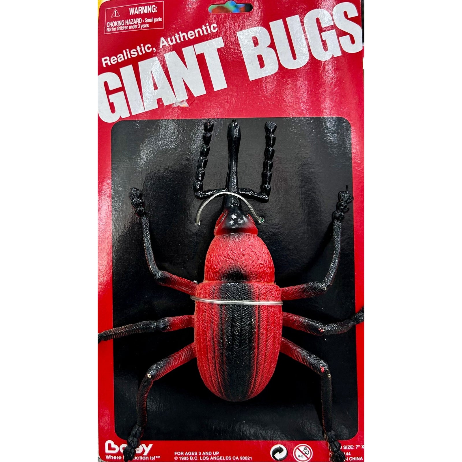 Boley Realistic Authentic Giant Bugs 23cm