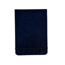 Dingbats Symbols Cloth Hardcover Plain Flip Pad with Elastic Band 100 Sheets - A6