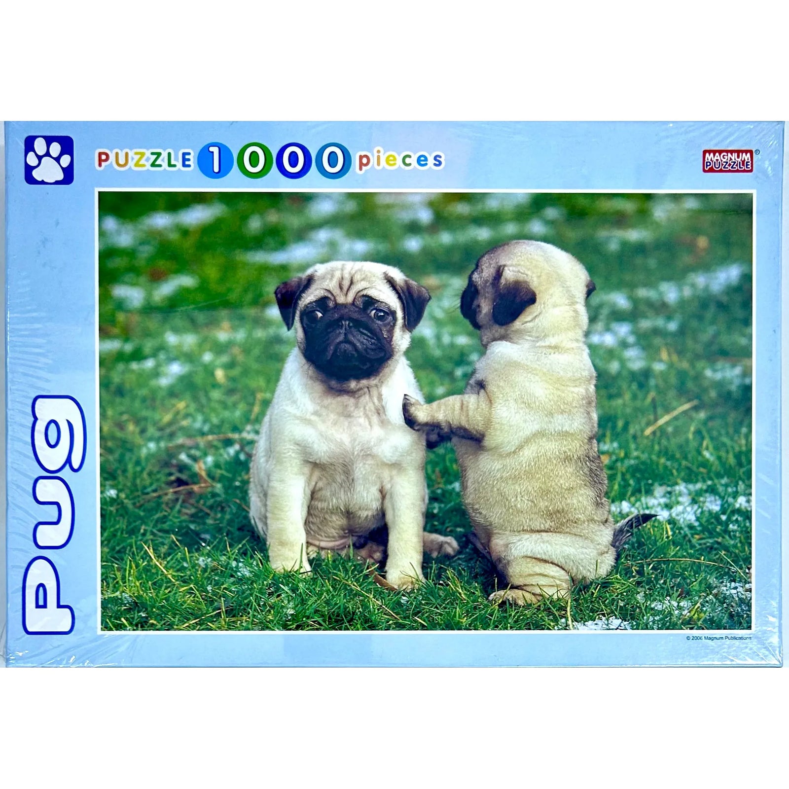 MAGNUM Jigsaw Puzzle Pug 1000 Pieces