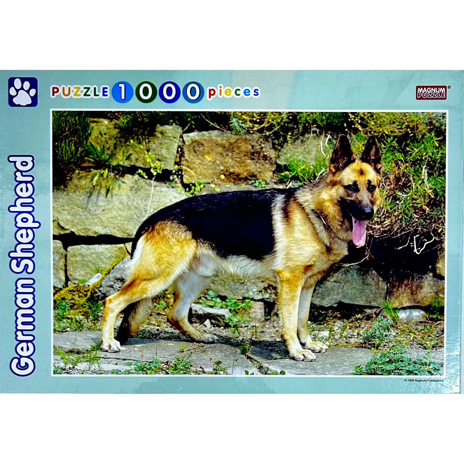 MAGNUM Jigsaw Puzzle German Shepherd 1000 Pieces