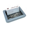 TENEX Mesh Paper Clip & Business Card Holder 125x90x30mm - Grey/Black