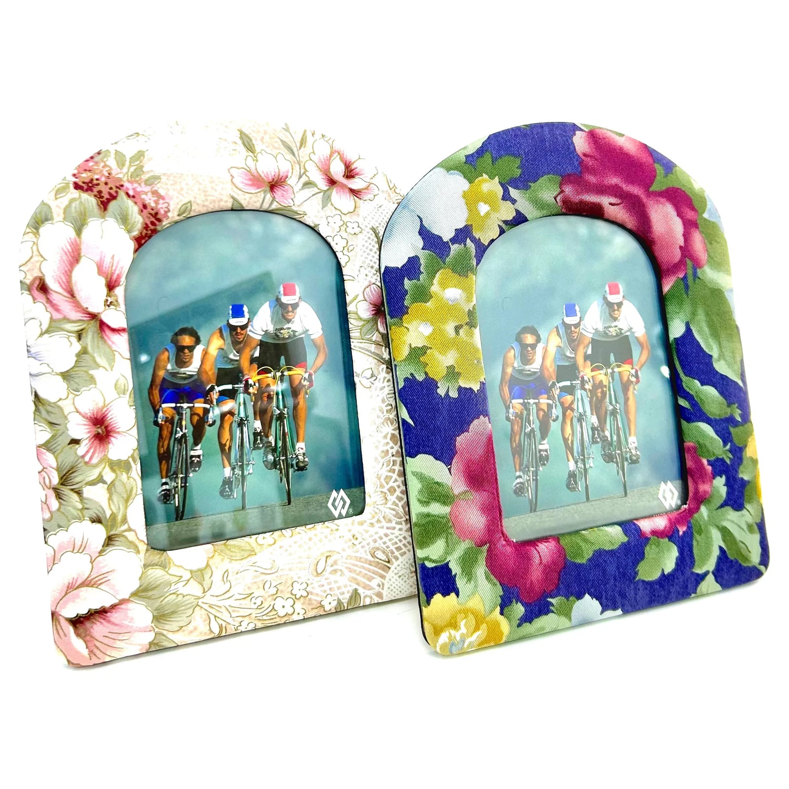 Special Offer Arch Upholstered Fabric Photo Frame 32x27cm - Pack of 2