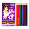 Special Offer Sunce Coloring Pencils 18x10cm Tin Box Assorted Pack of 12 - Dora the Explorer