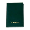 Vintage Bassile Telephone & Address Book 10x70mm  Soft PVC Cover Assorted Colors English  - Pack of 5