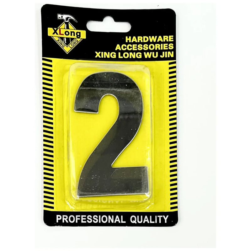 XLong Hardware Accessories Steel Numbers 7x4cm