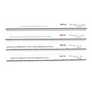 Vintage Rotring Controlled Lettering System Device & Set of 4 Rulers