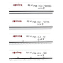 Vintage Rotring Controlled Lettering System Device & Set of 4 Rulers