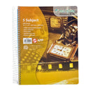 A4  دفتر محاضرات سلك غلاف صلب بلاستيك ملون ٢٦٧×٢٠٣ ملم سينارلاين