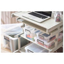 NEW Whitefurze 12L Allstore Transparent Storage Box with Lid 55 x 36 x 9 CM