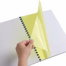 Bindermax Transparent Color Binding Covers 200 mic - A4