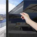 NEW D-C-Fix Glass Self Adhesive Vinyl Privacy Window Film Transparent Black 45cm x15m