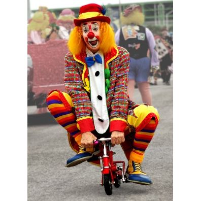 clown fahrrad kaufen Huffy Micro Monkey " Hear No Evil " Clown Stunt Tiny Bicycle – Istiklal Library