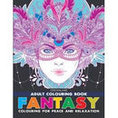 Dreamland Publications Fantasy Adult Coloring Book - 30 Sheets